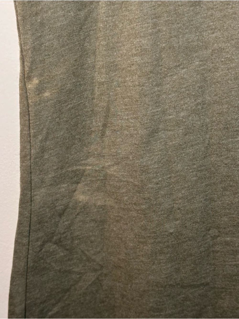 Indycar Racing Womens XL Olive Green V-Neck Velvet Textured Graphic T-Shirt - Picture 13 of 13